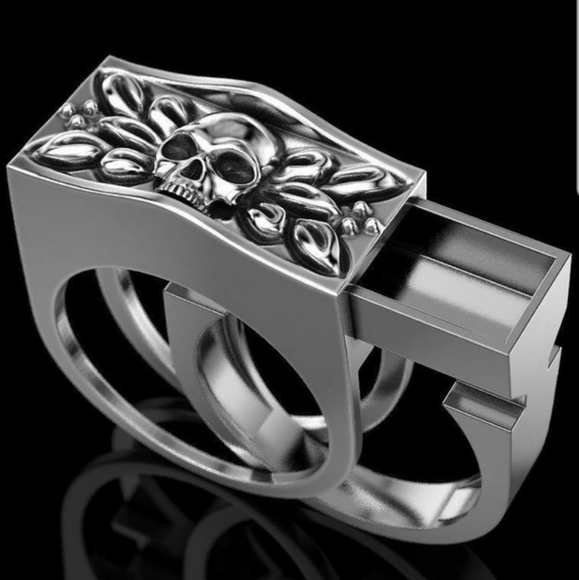 🚫LAST ONE🚫 Skull Safe Ring - Picture 3 of 5